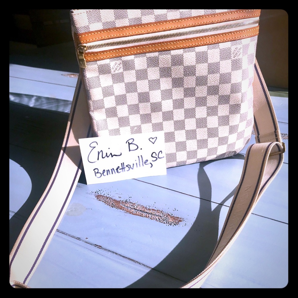 LV Bosphore Messenger Damier Azur